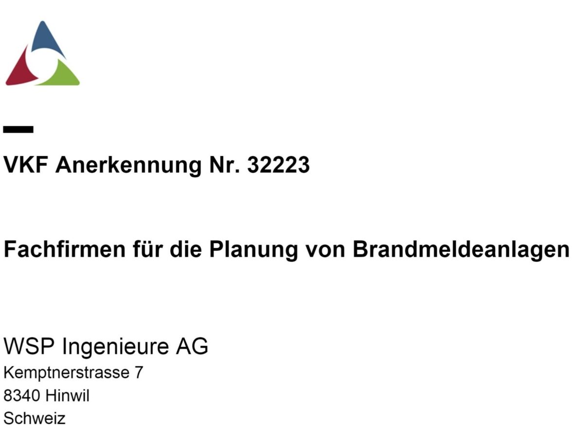 Planen von Brandmeldeanlagen